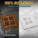 Royal Ceramic Square Drain Jali with 100% Rust-Free Performance