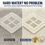 Premium Hard Water Resistant Ceramic Floor Drain – Luxury Bathroom Drain Solution