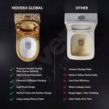 Novera Gold One Piece Western Toilet Feature Comparison