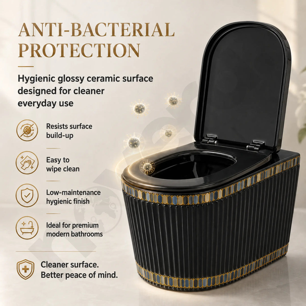 Novera Obsidia Wall Hung Toilet Package Contents