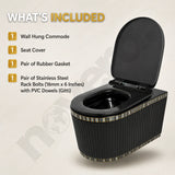 Novera Obsidia Wall Hung Toilet Dimensions and Specifications