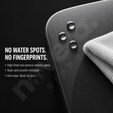 Water Spot Resistant Black Ceramic Toilet Surface