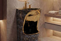 Novera Global wudu wash basin India with foot washer and accessories
