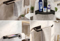 Novera Global bath accessories India chrome towel rail and soap dispenser