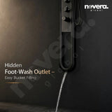 Built-In Foot Wash Faucet for Luxury Shower System