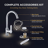 Wudu Basin Accessories Including Tap, Drain and Plumbing Kit
