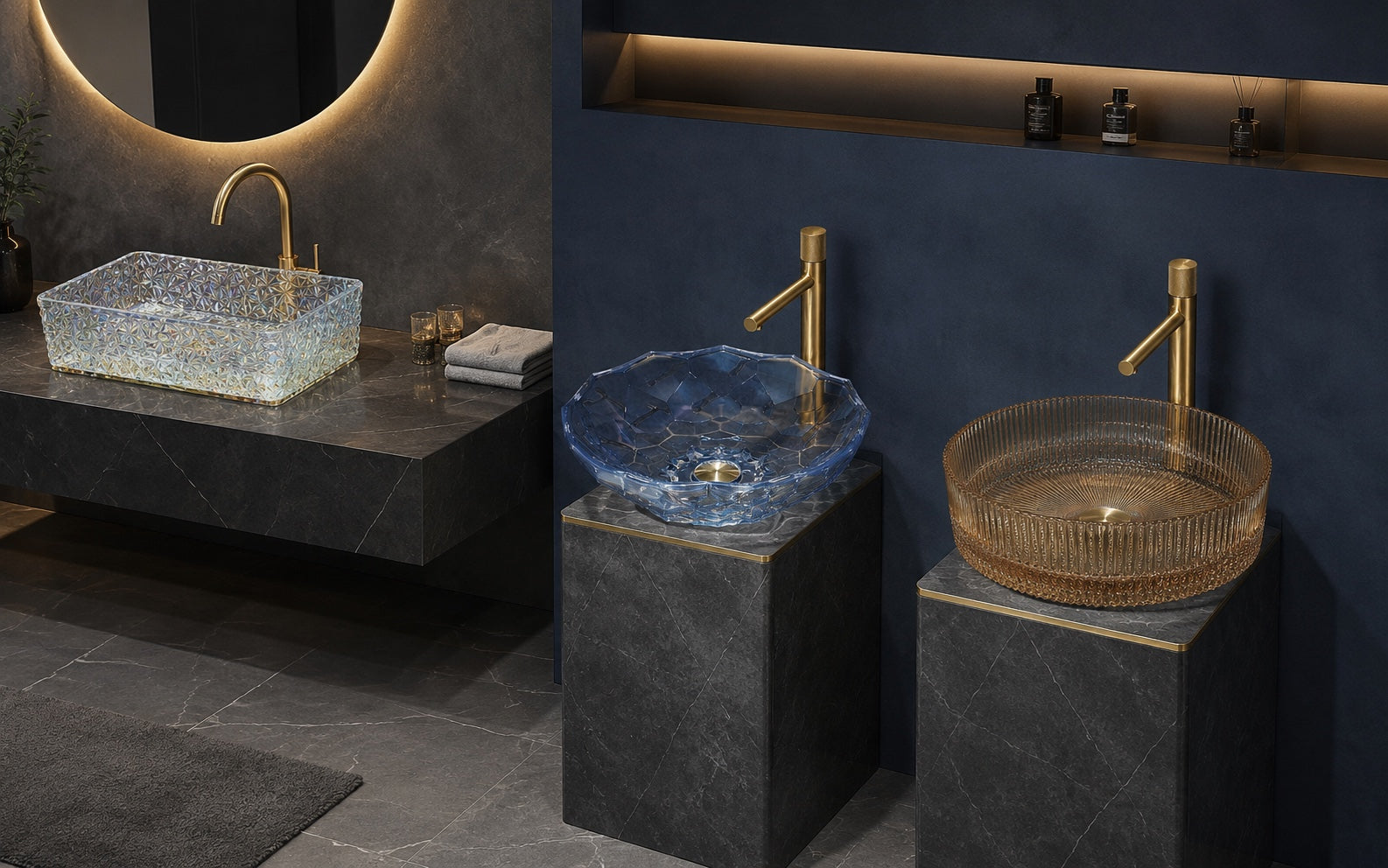 Explore Glass Basins